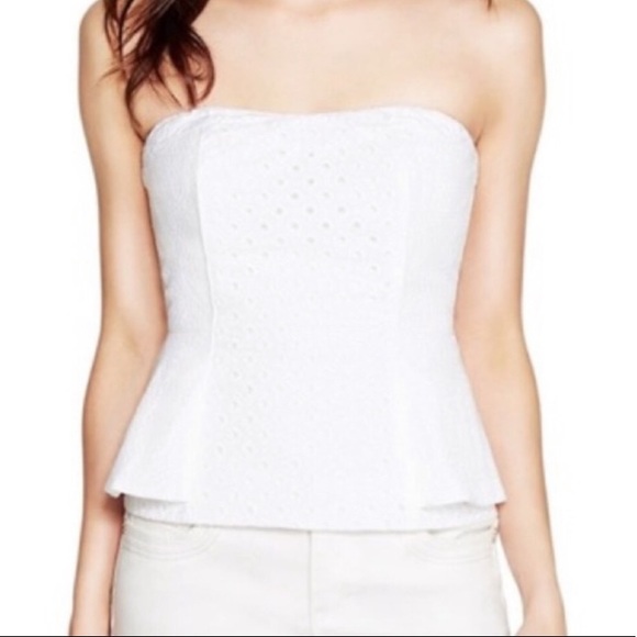 White House Black Market Tops - White House Black Market Strapless Top